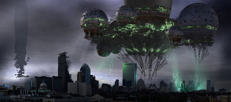 Illustration for article titled Amazing Concept Art That Makes You Wish Aliens Would Come and Kill Us All